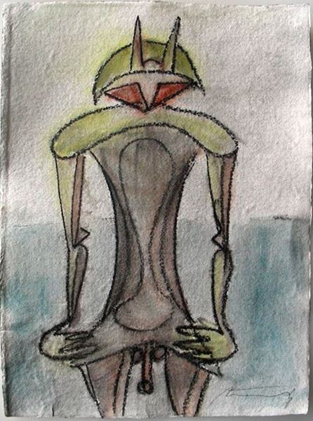 Obrázek z Jiří Načeradský - Kresba bez názvu 