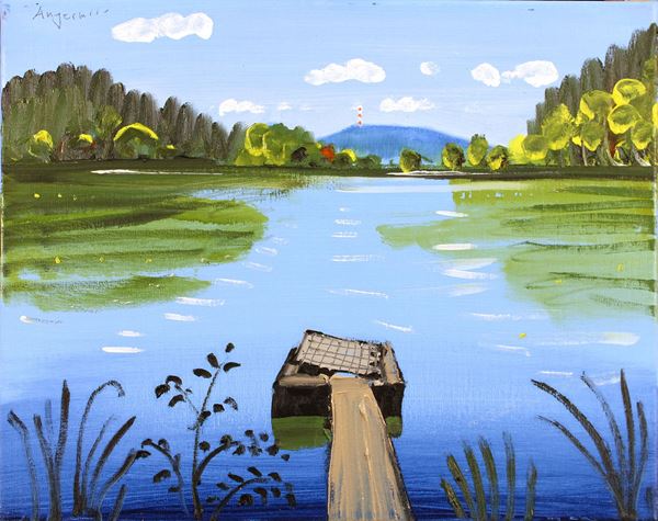 Obrázek z Peter Angermann - Hráz rybníka Kulmberg 